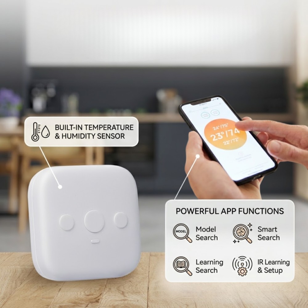 Bộ điều khiển máy lạnh Matter IR Remotec – MXT-300 slide 1