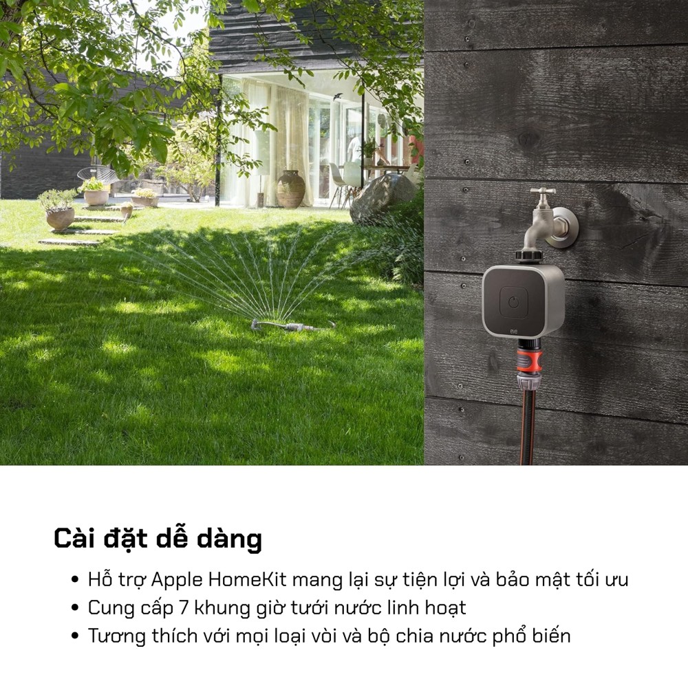 Bộ điều khiển nước thông minh Eve Aqua, Matter over Thread slide 3