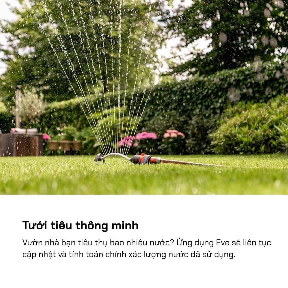 Bộ điều khiển nước thông minh Eve Aqua, Matter over Thread slide 5