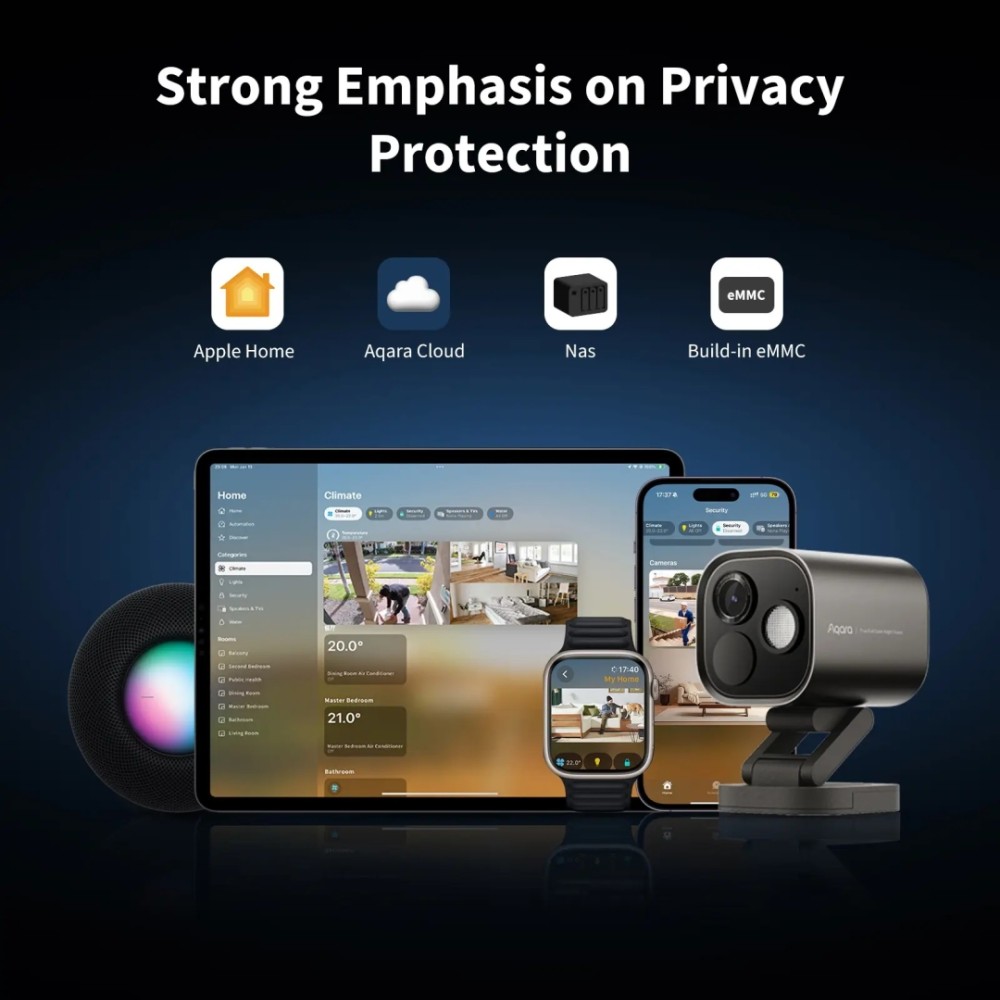 Bộ điều khiển trung tâm Camera Hub G5 Pro Wi-Fi Matter Aqara - CH-C07D slide 7