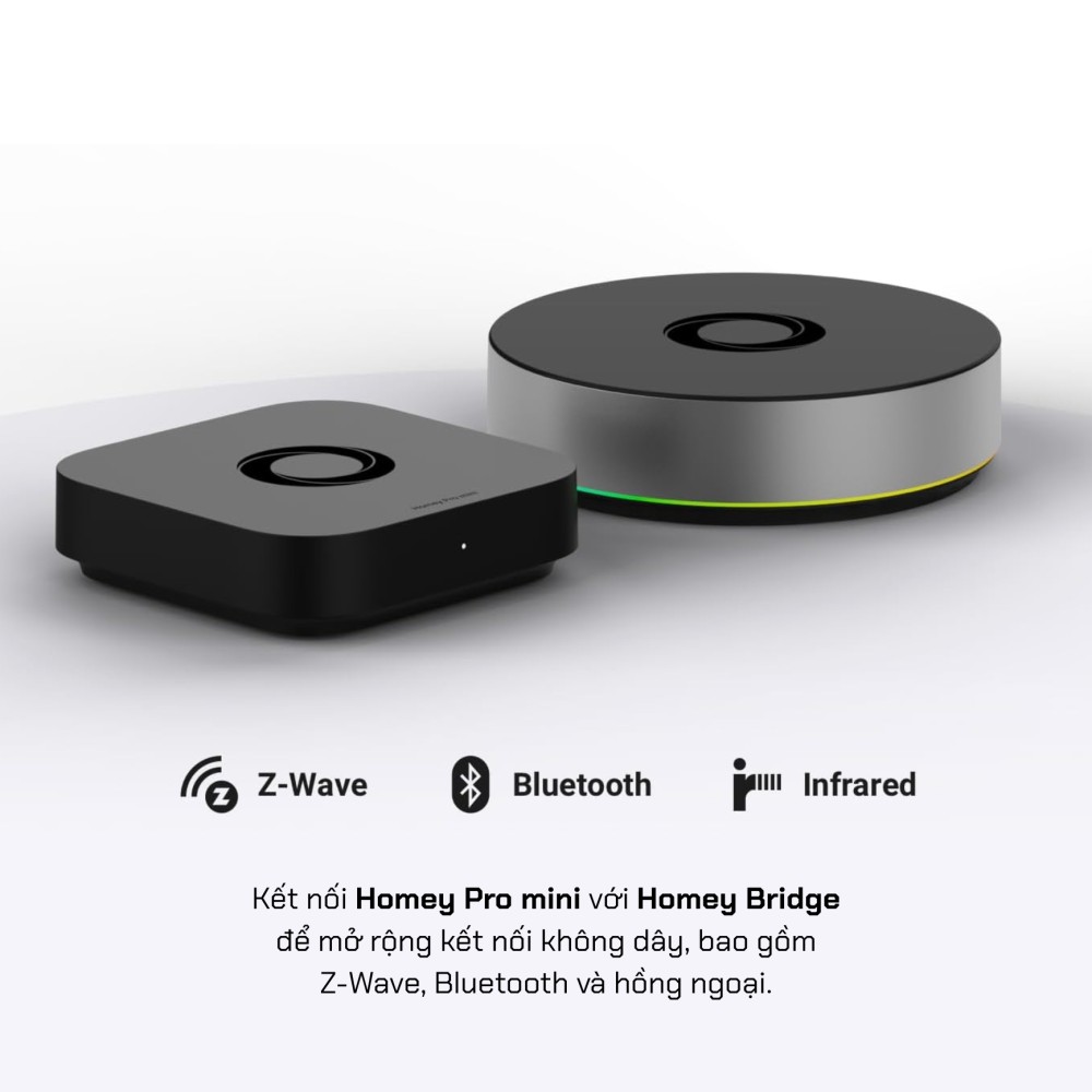 Bộ điều khiển trung tâm Homey Pro Mini - Matter & Thread, Zigbee, Ethernet slide 7