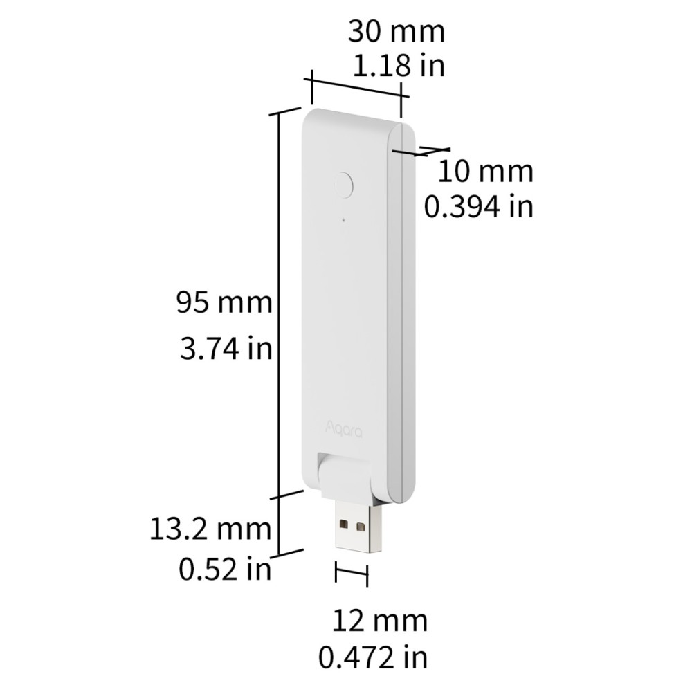 Bộ điều khiển trung tâm Hub M100 Matter Aqara - HM-G02D slide 1