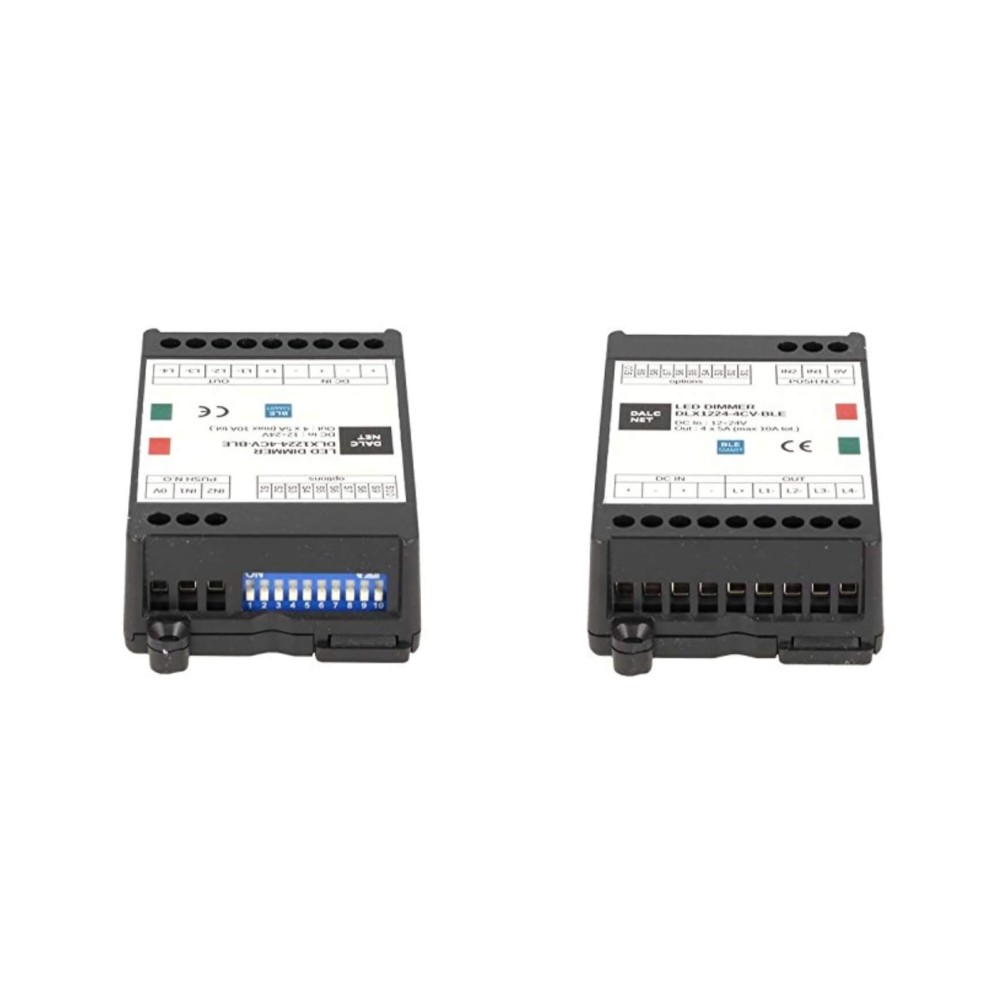 Bộ dimmer LED 4 kênh CV CCT RGB RGBW 12V 24V Bluetooth DALCNET slide 1