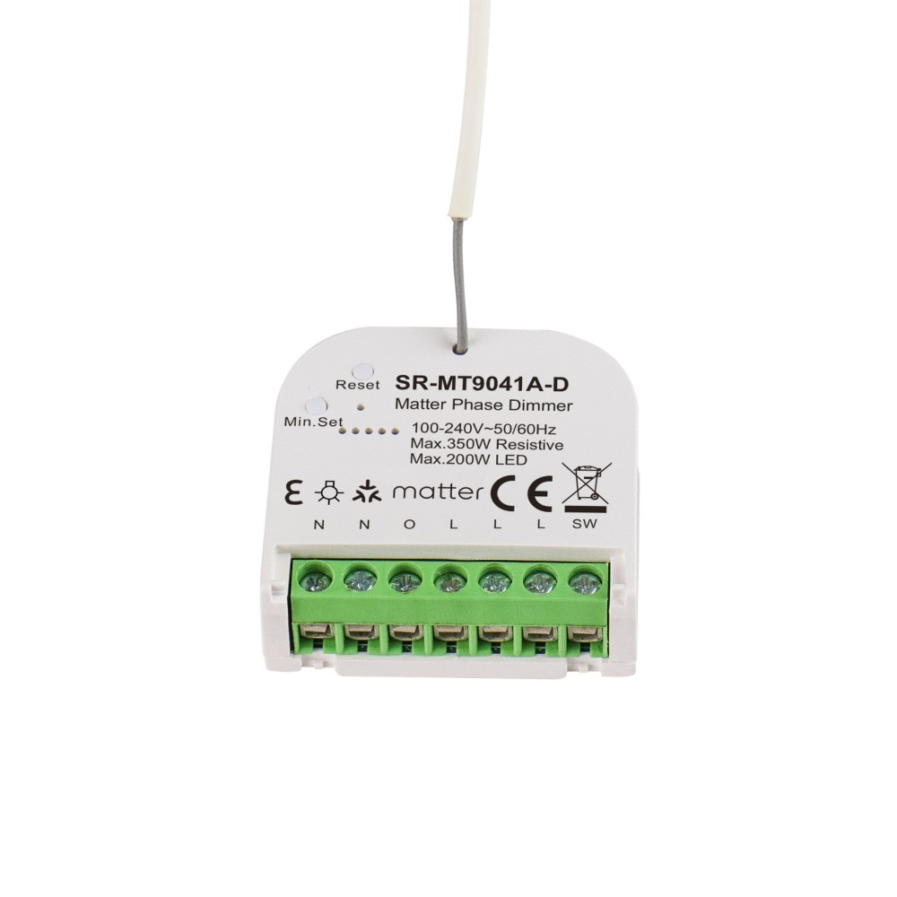 Bộ dimmer mini thông minh Matter over Thread + Zigbee Sunricher - SR-MT9041A-D