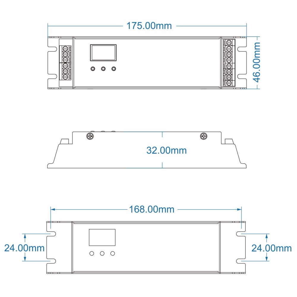 Bộ giải mã DMX512 & RDM 5 kênh*4A 12-48VDC CV - D5-P slide 2
