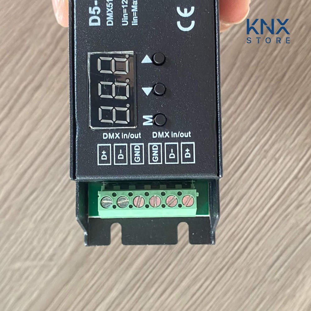 Bộ giải mã DMX512 & RDM 5 kênh*4A 12-48VDC CV - D5-P slide 5