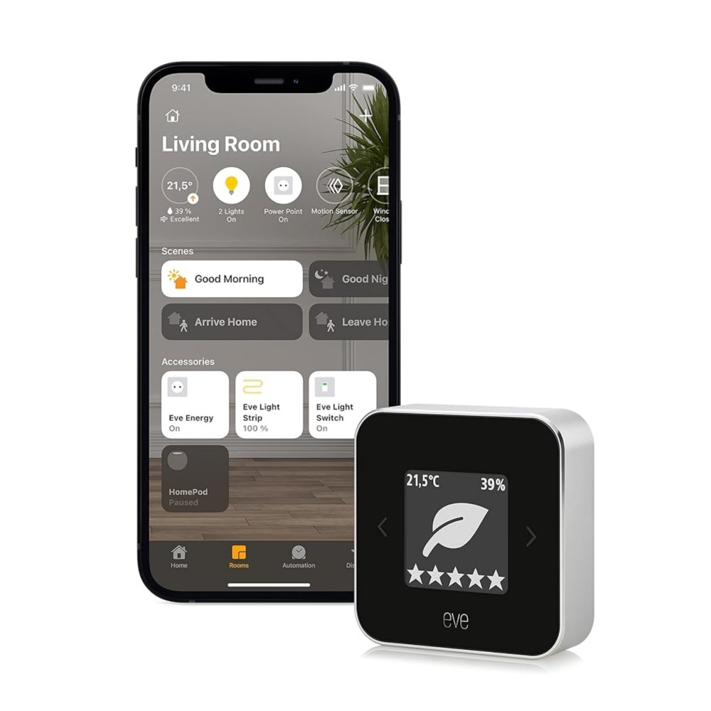 Cảm biến chất lượng không khí Eve Room VOC, Thread, Apple Home  - 20EBS9901 slide 2