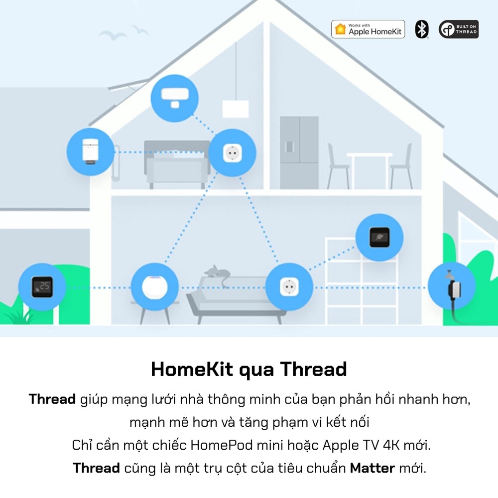 Cảm biến chất lượng không khí Eve Room VOC, Thread, Apple Home  - 20EBS9901 slide 9