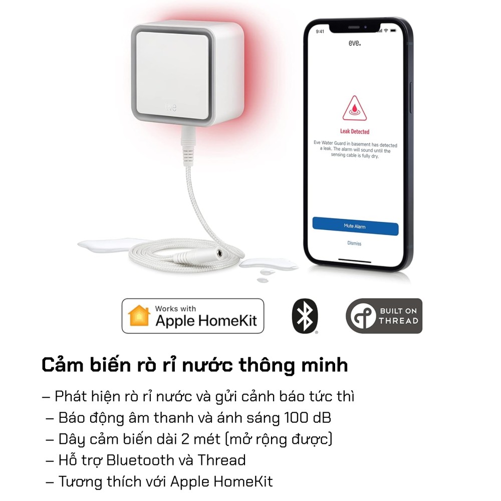 Cảm biến chống ngập nước Eve Water Guard 1