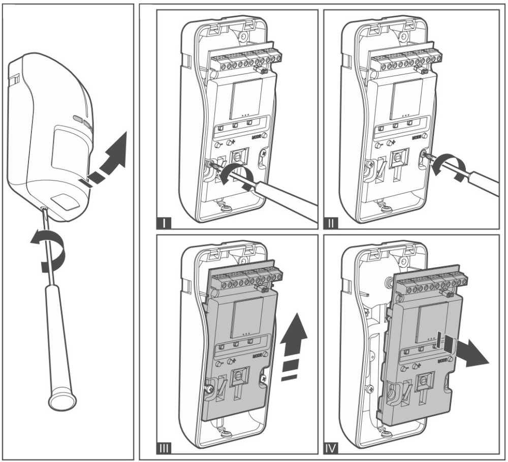 Cảm biến chuyển động ngoài trời PIR + MW Satel - OPAL PLUS slide 8