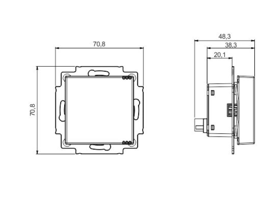 Cảm Biến CO2 KNX Âm Tường GS 47.11, GS 48.11 Hugo Müller slide 5
