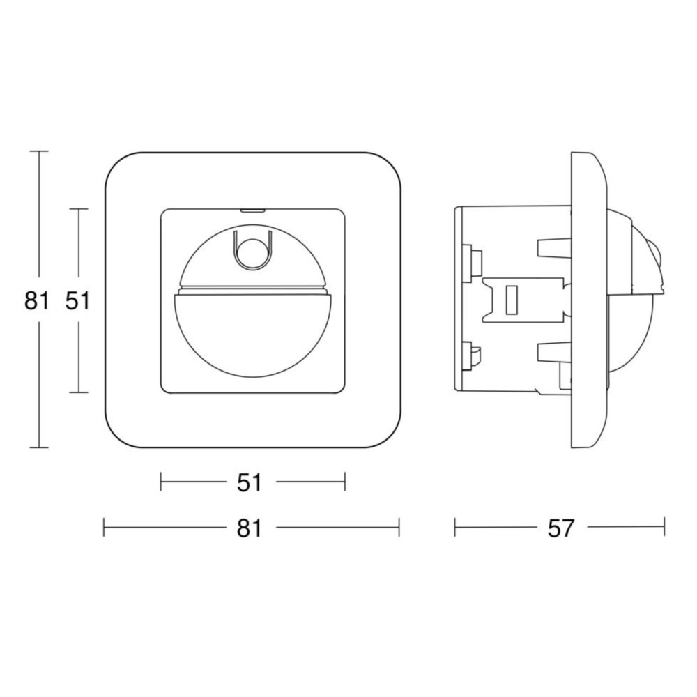 Cảm biến chuyển động on/off Steinel - IR 180 UP easy slide 1