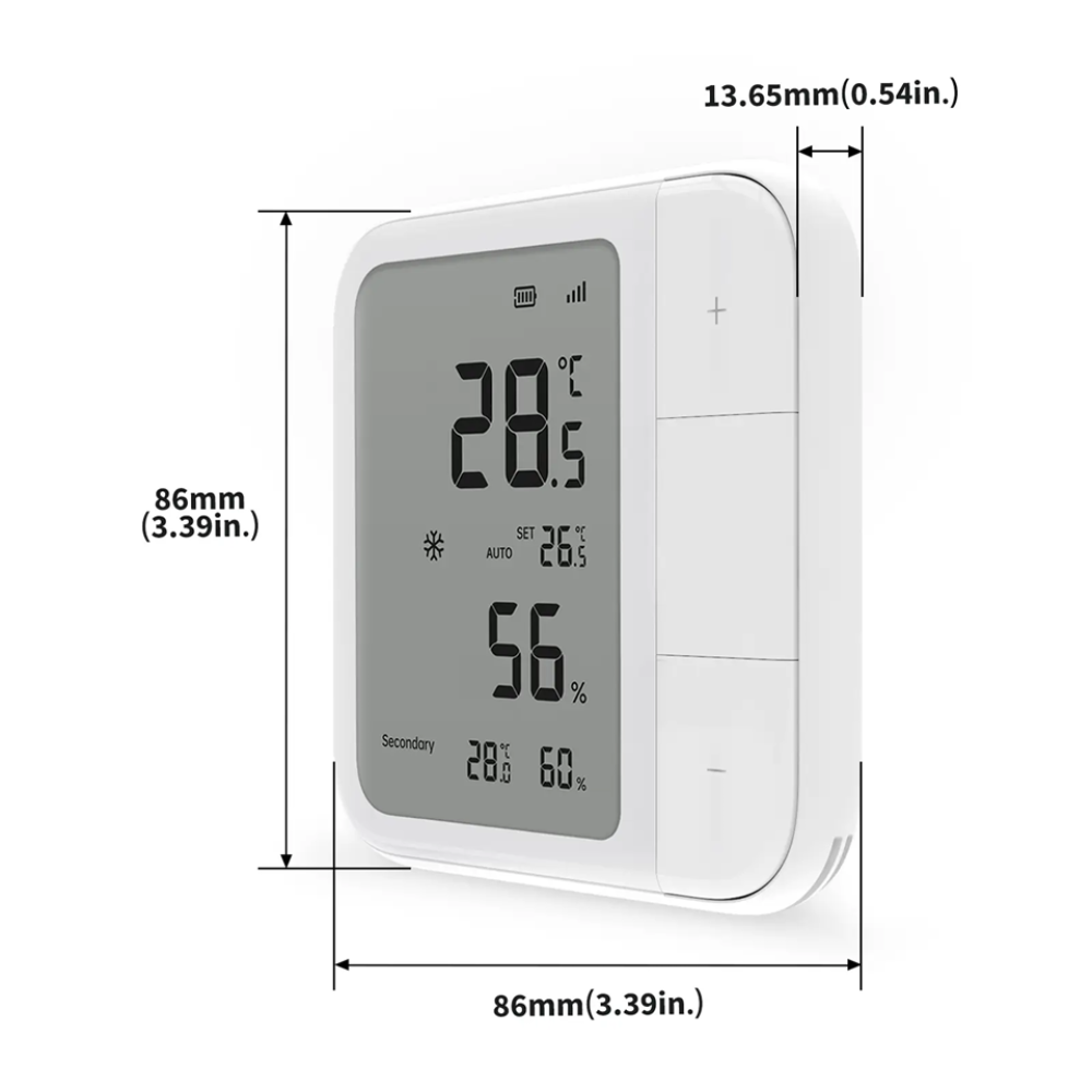 Cảm biến nhiệt độ và độ ẩm W100 Matter Aqara - TH-S04D slide 2