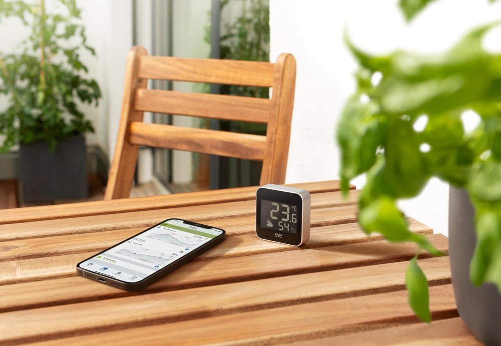 Cảm biến thời tiết Eve Weather Apple HomeKit, Matter/Thread slide 7