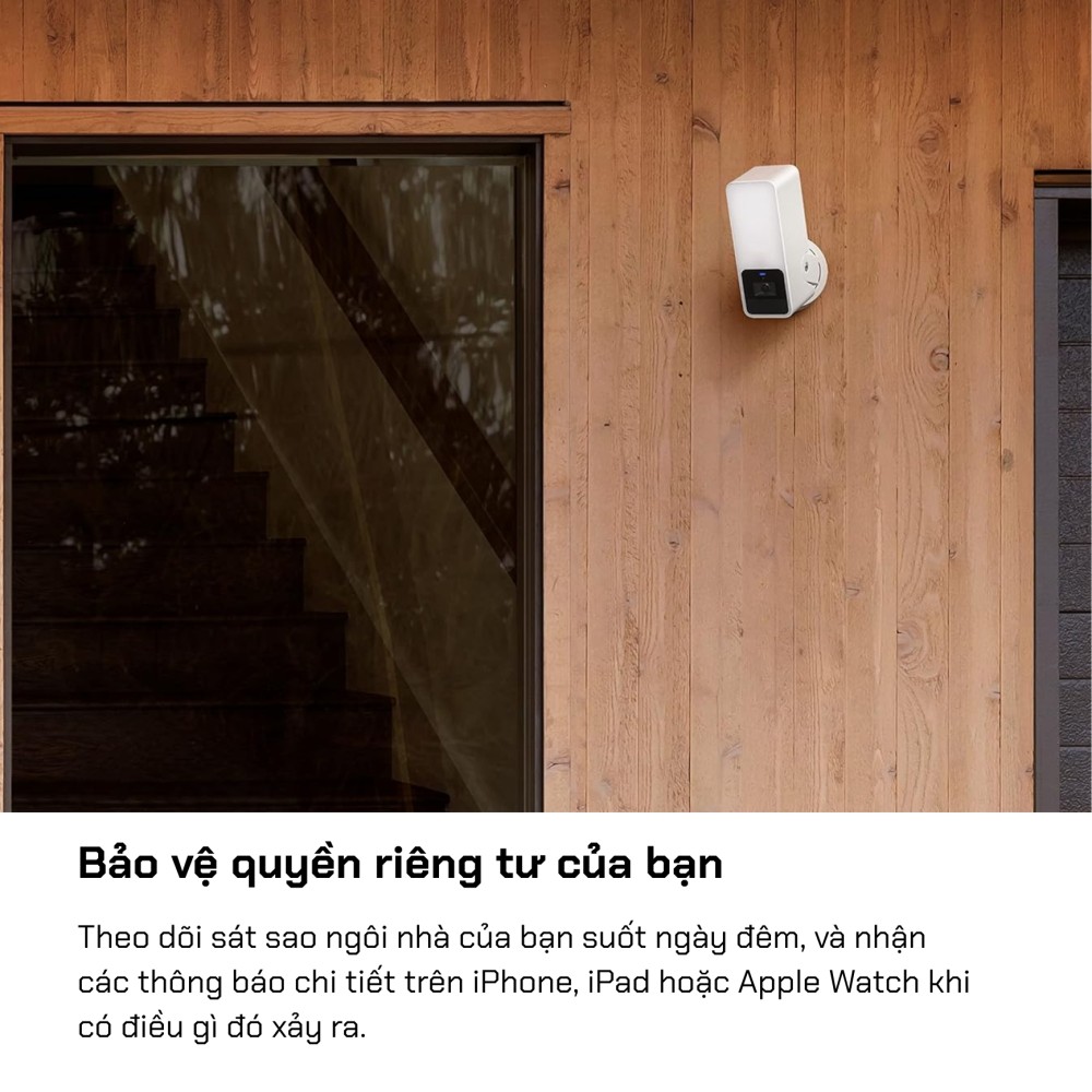 Camera ngoài trời ‎IP55 Eve Outdoor Cam Wi-Fi (2.4 GHz) - 20ECA4101 slide 3