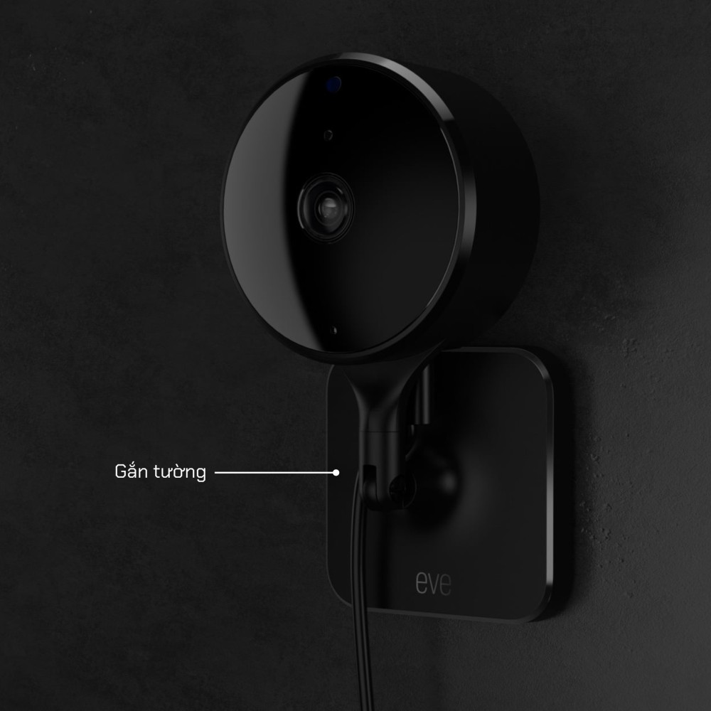 Camera trong nhà IP65 Eve Cam, Wi-Fi, Apple HomeKit - 20ECJ9901 slide 2