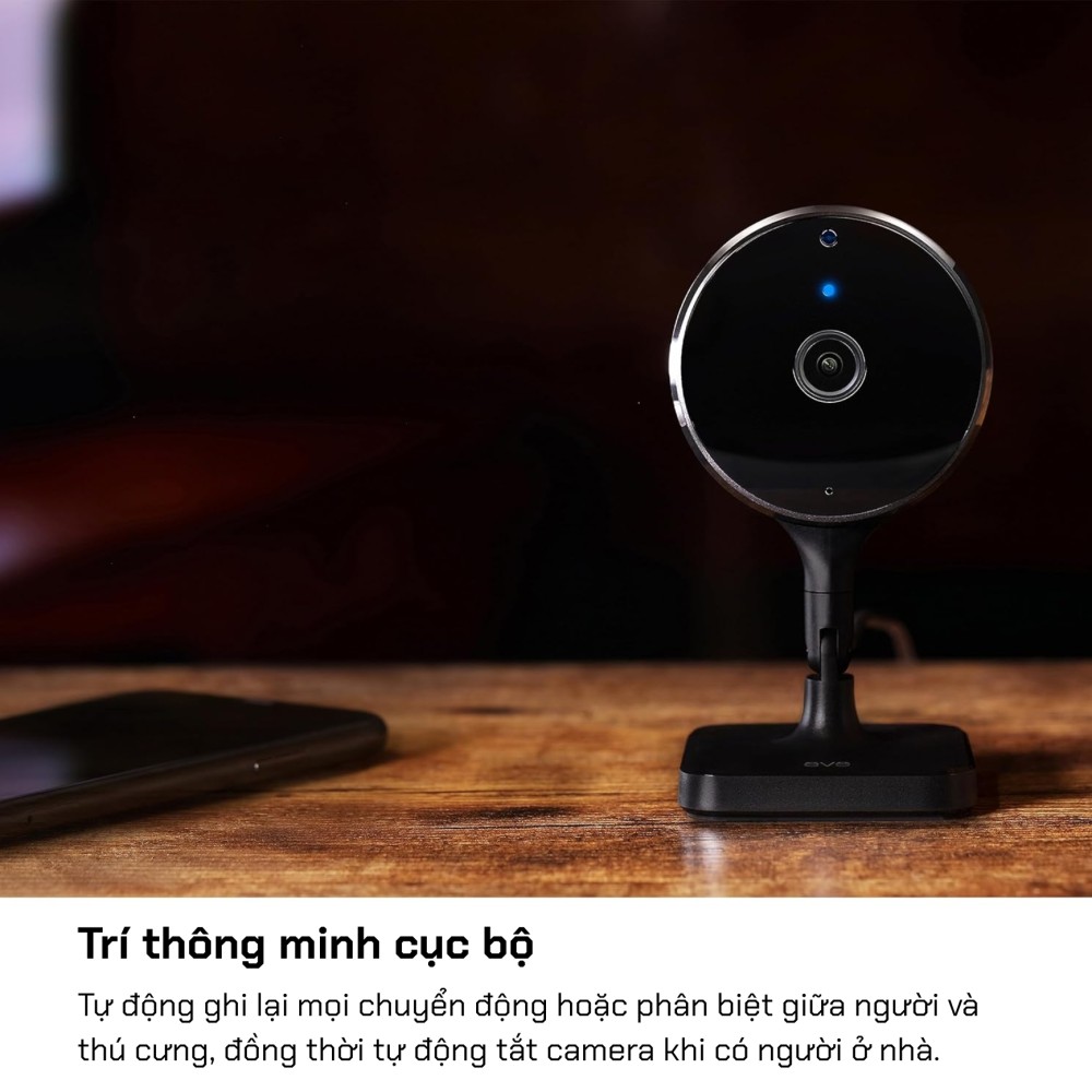 Camera trong nhà IP65 Eve Cam, Wi-Fi, Apple HomeKit - 20ECJ9901 slide 5