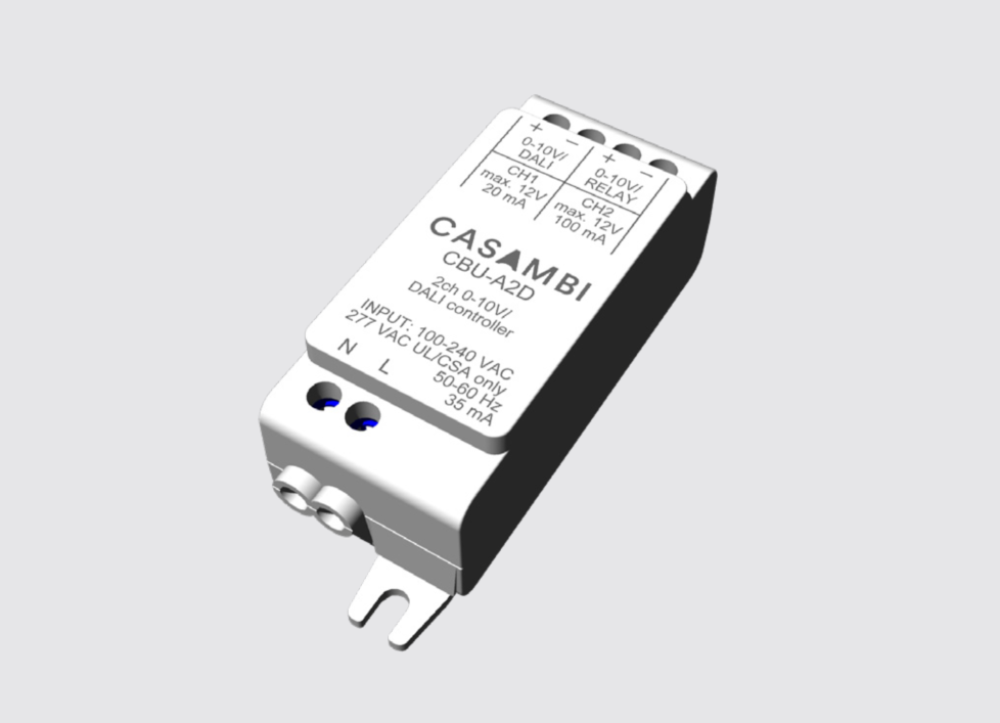 CBU-A2D - Bộ điều khiển 2 kênh DALI và 0-10V Bluetooth Casambi  slide 5