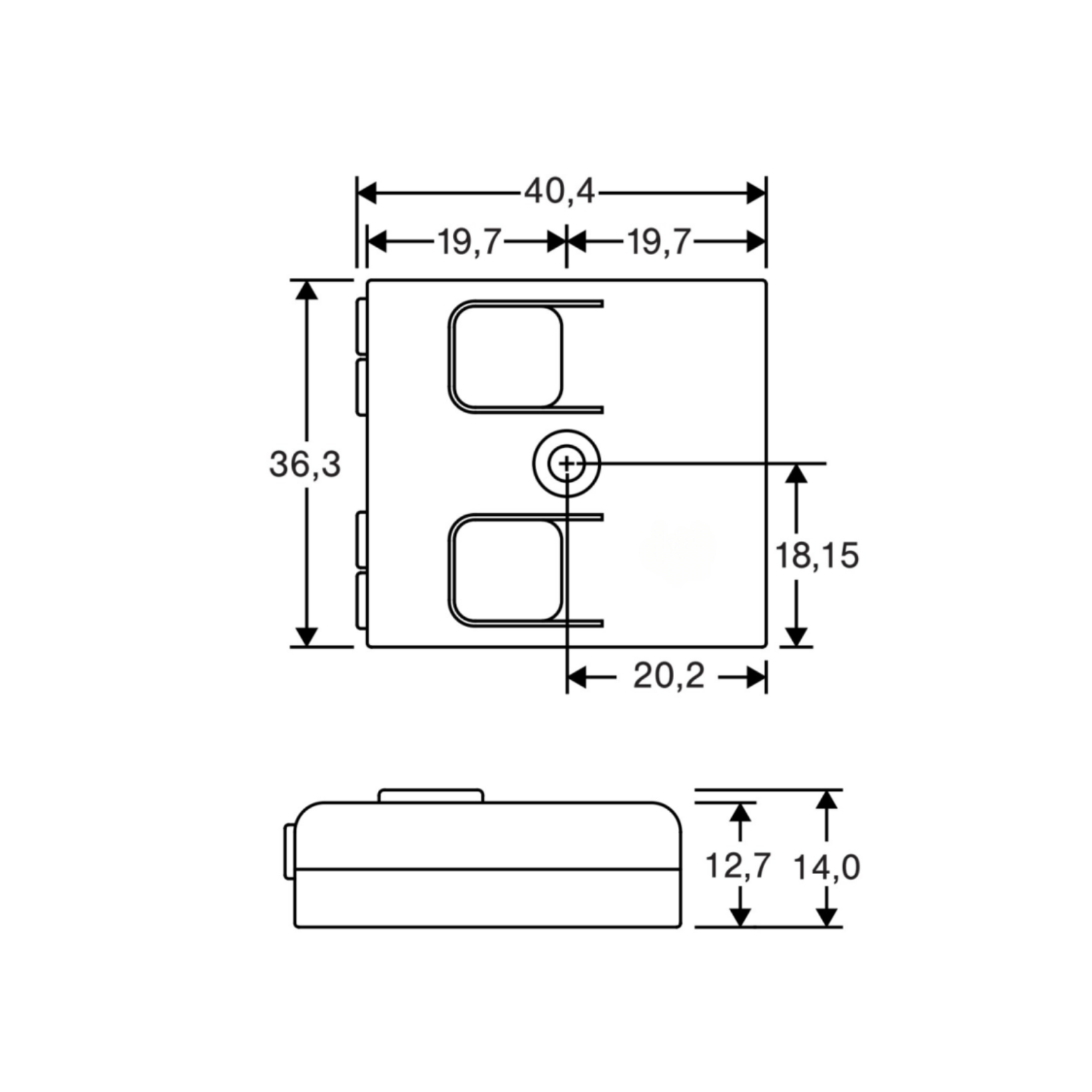 Bộ điều khiển DALI Bluetooth Casambi - CBU-DCS slide 1