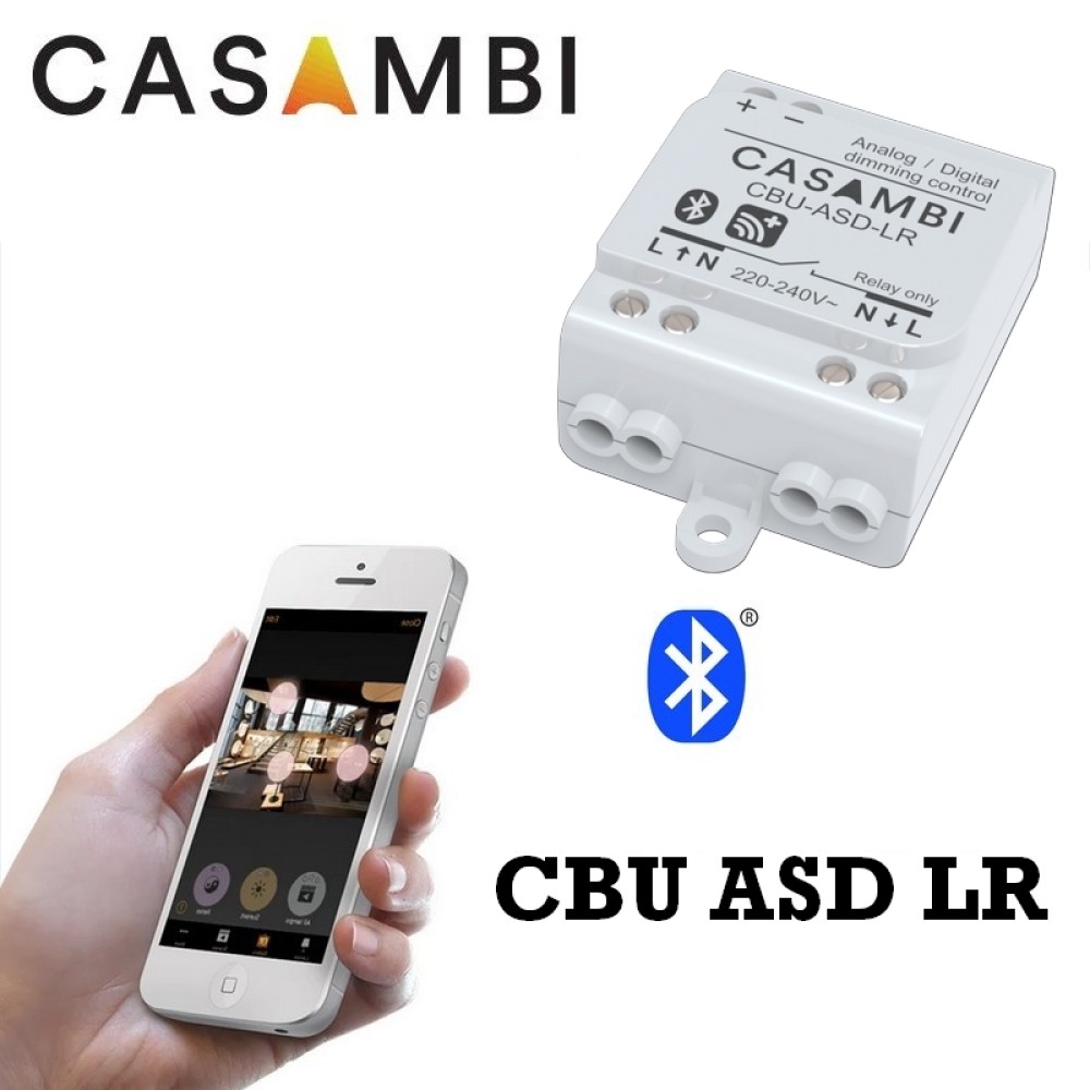 Bộ điều khiển LED drivers DALI & 0-10V Bluetooth Casambi - CBU-ASD-LR slide 2