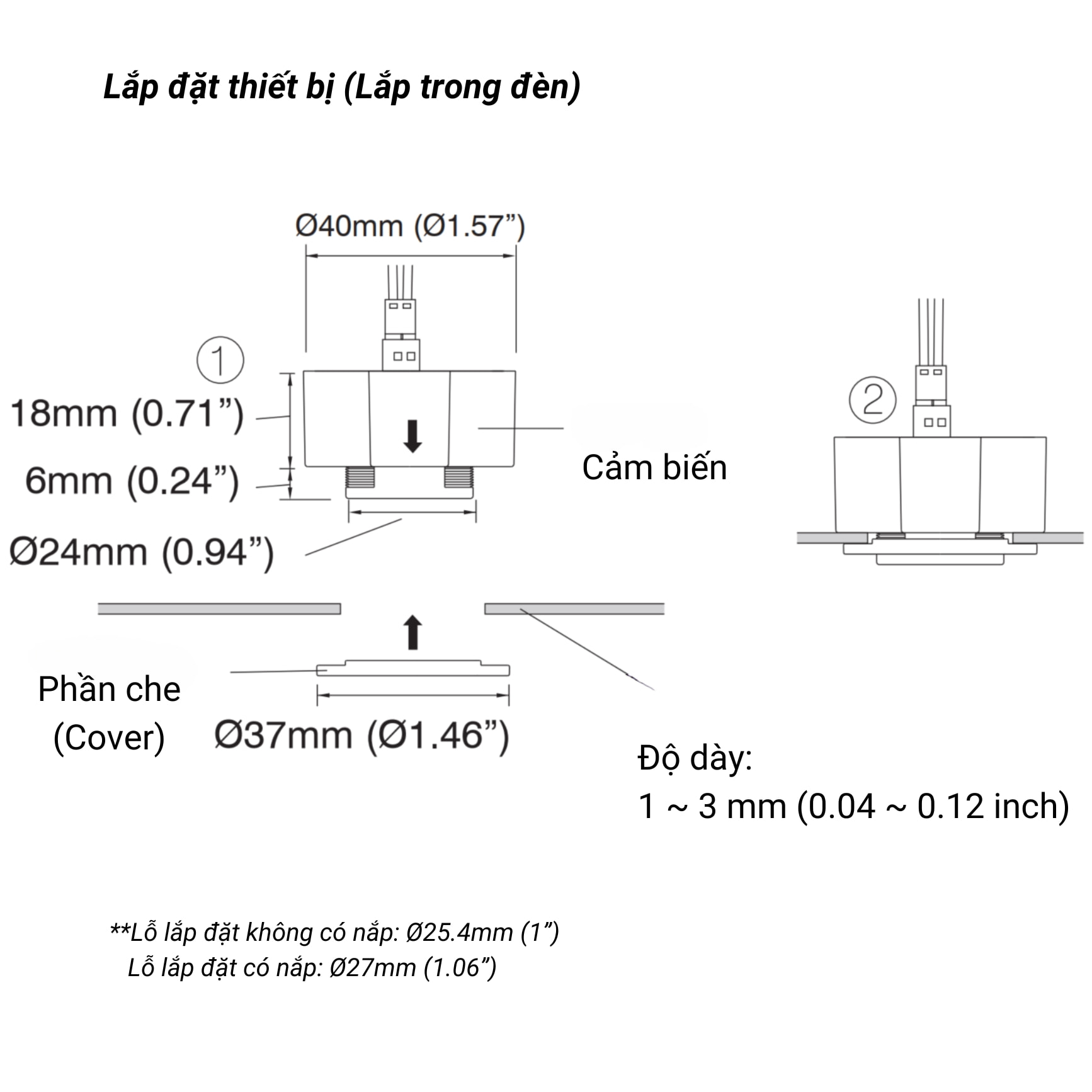 Cảm biến hiện diện DALI-2 IR-TEC Casambi - CIR-MRA-124S slide 4