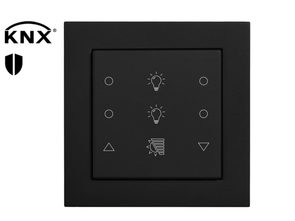 Công tắc cảm ứng KNX TS 57.21 knx6 Hugo Müller (6 nút) slide 1
