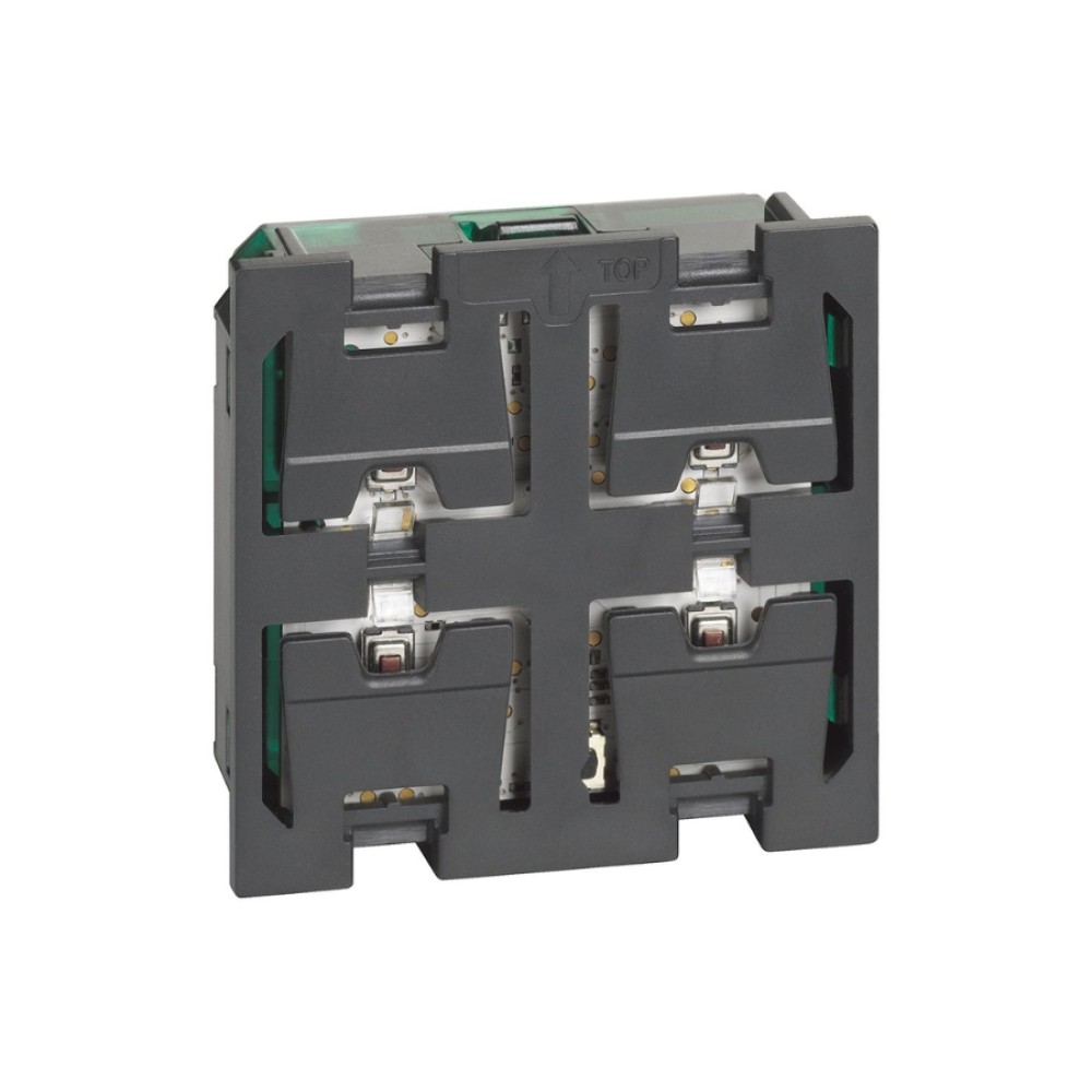 Công tắc Living Now KNX 2M 4 phím Bticino - K4651M2KNX