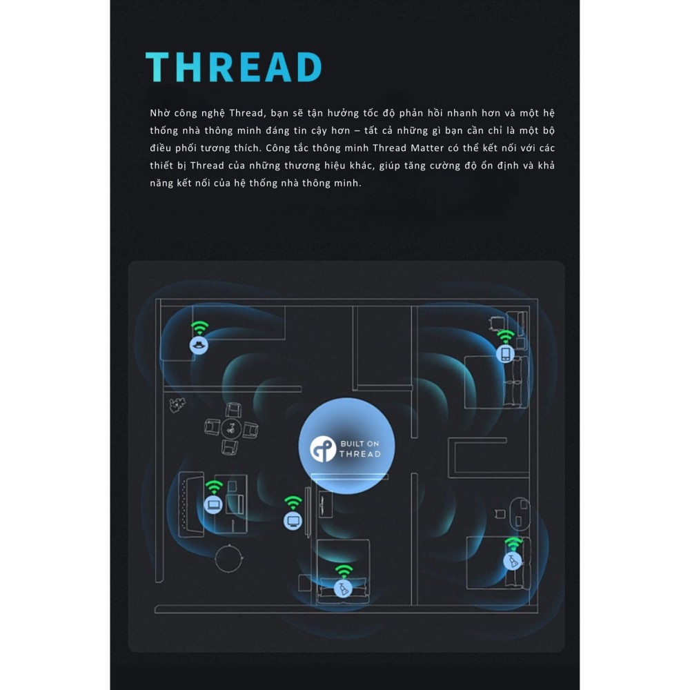 Công tắc thông minh 6 phím Thread Matter JINK - Z75-06 EGG slide 3