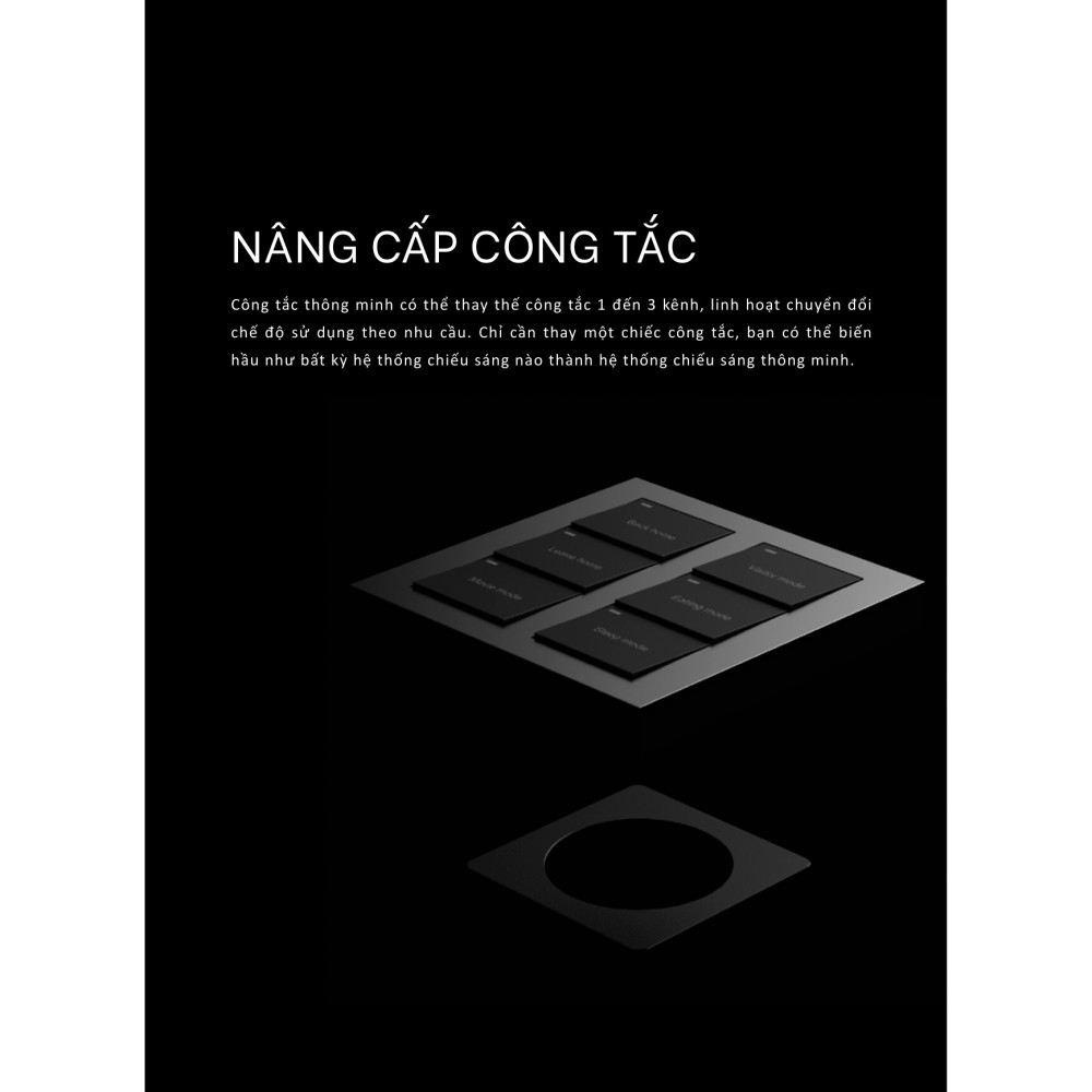 Công tắc thông minh 6 phím Thread Matter JINK - Z75-06 EGG slide 5