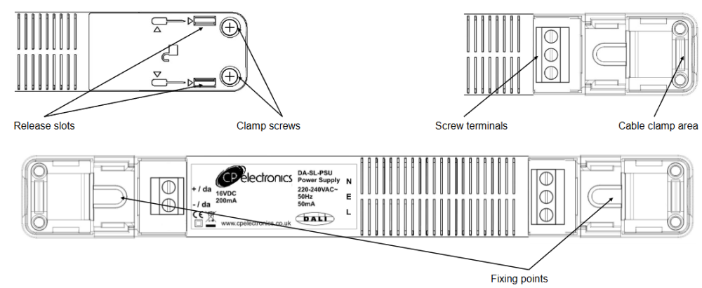 Bộ nguồn DALI SL CP Electronics - DA-SL-PSU slide 1