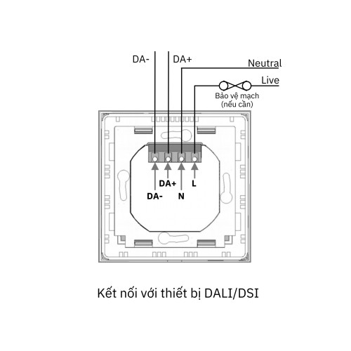 Phím bấm điều khiển DALI CP Electronics - DA-SG-4PM-W slide 2