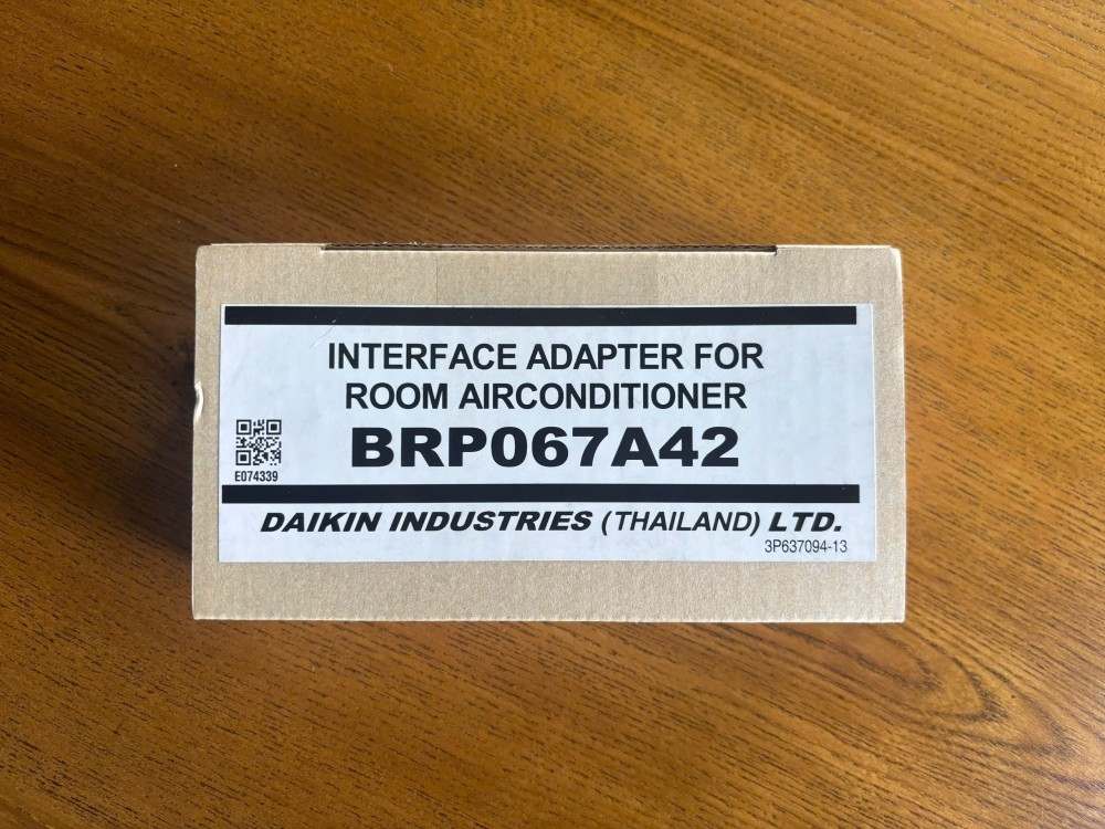 Daikin Interface Adapter Kit BRP067A42 slide 1