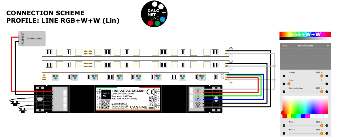 Dimmer LED Casambi DALCNET - LINE-5CV-CASAMBI slide 7