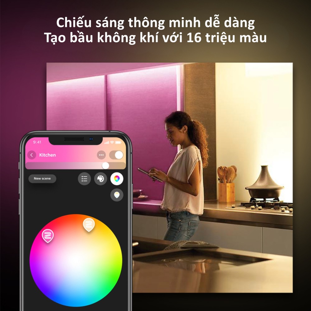 Đèn dây trang trí cao cấp Plus V4 APR 2m Philips Hue - 929002269105 slide 4