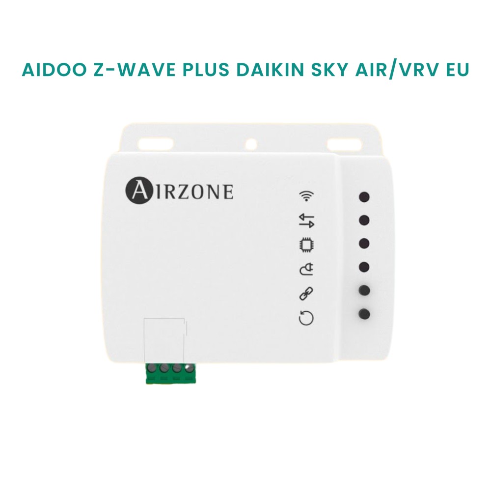 Bộ điều khiển máy lạnh cục bộ Aidoo Z-Wave Plus Daikin Sky Air / VRV EU Airzone - AZAI6ZWEDA1