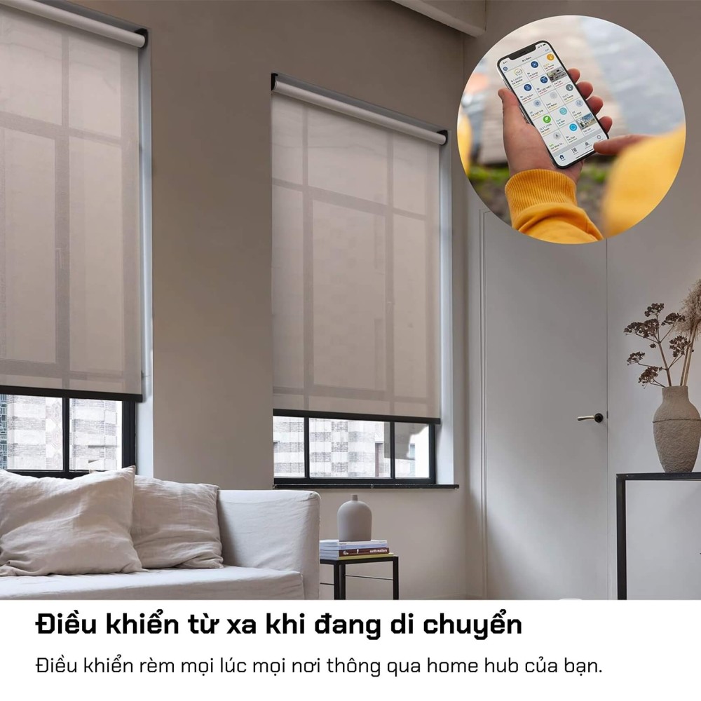 Động cơ rèm Apple Home Eve MotionBlinds, Bluetooth/Matter over Thread slide 4