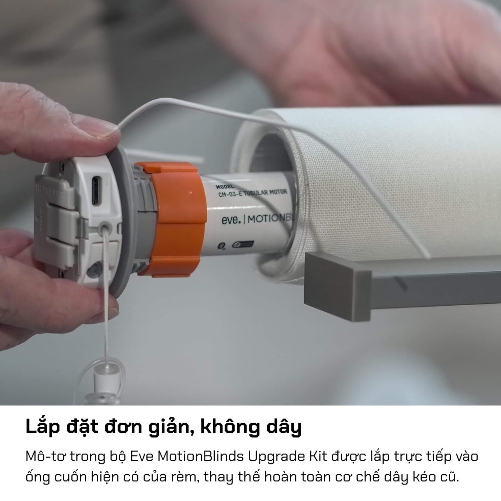 Động cơ rèm Apple Home Eve MotionBlinds, Bluetooth/Matter over Thread slide 5