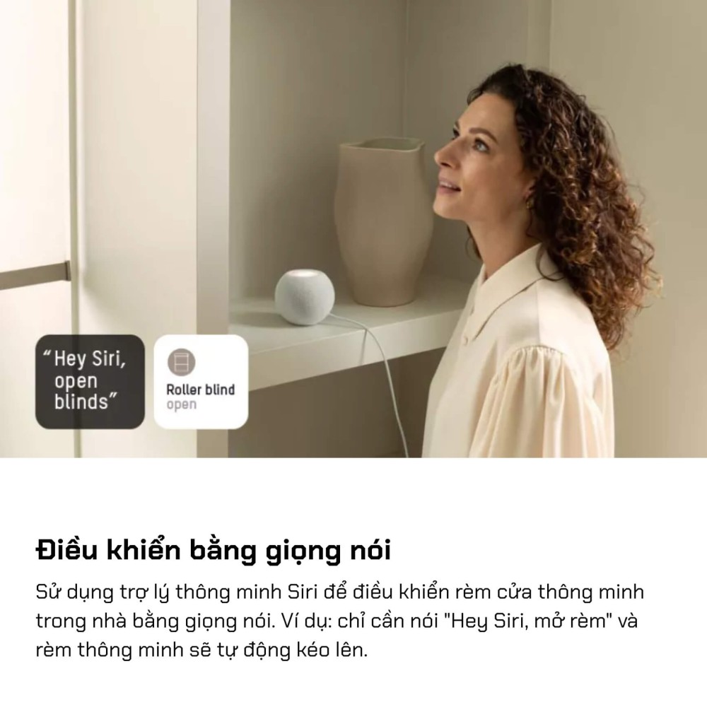 Động cơ rèm Apple Home Eve MotionBlinds, Bluetooth/Matter over Thread slide 10