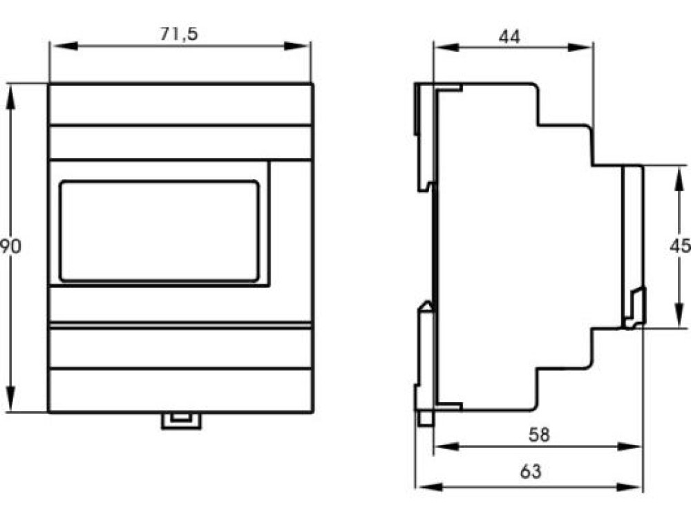 Đồng hồ hẹn giờ KNX SC 98.40 Hugo Müller 4 kênh slide 1