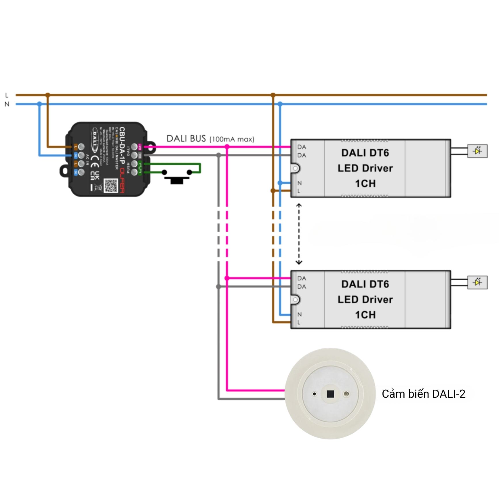 Cảm biến hiện diện DALI-2 IR-TEC - MRA-514S slide 8