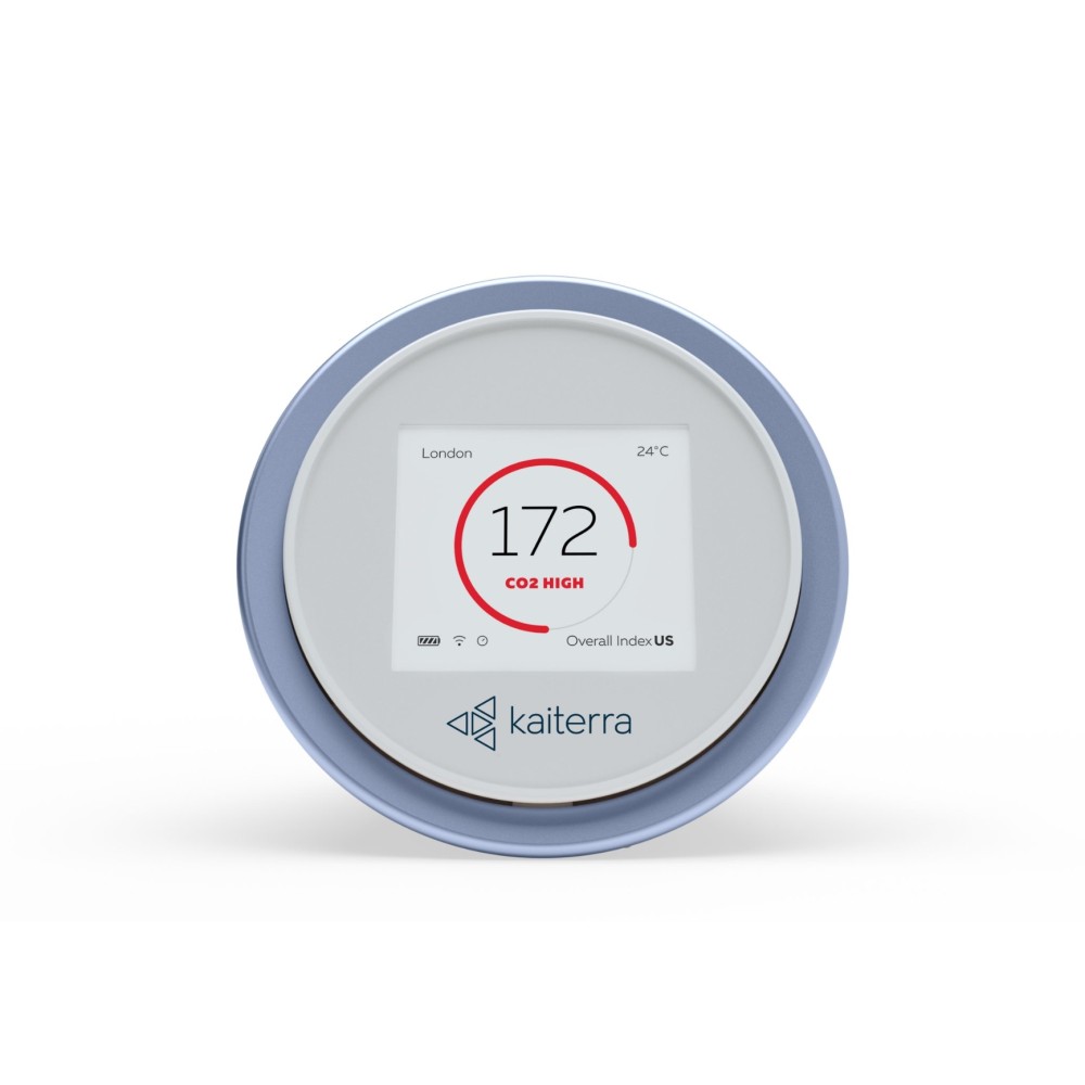 Cảm biến chất lượng không khí kết nối Apple Homekit Kaiterra Laser Egg + CO2 slide 5