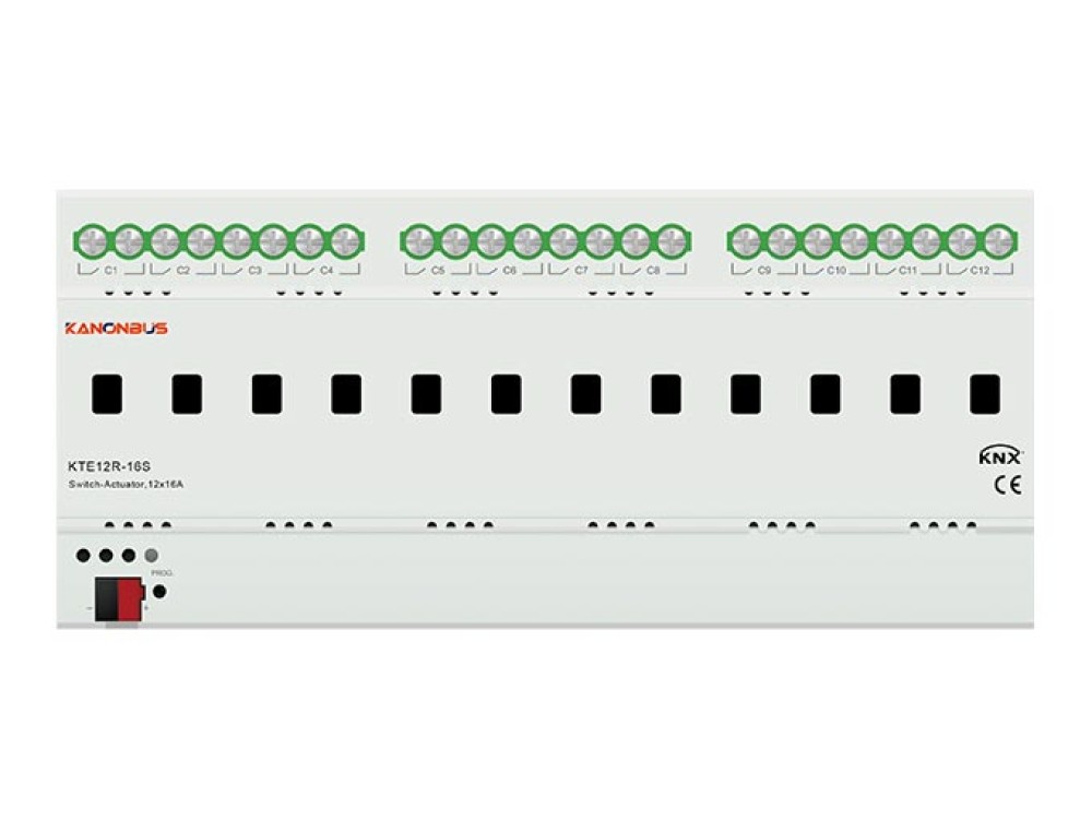 Bộ điều khiển chiếu sáng on/off KNX Kanonbus - KTE04R/08R/12R-20S slide 5