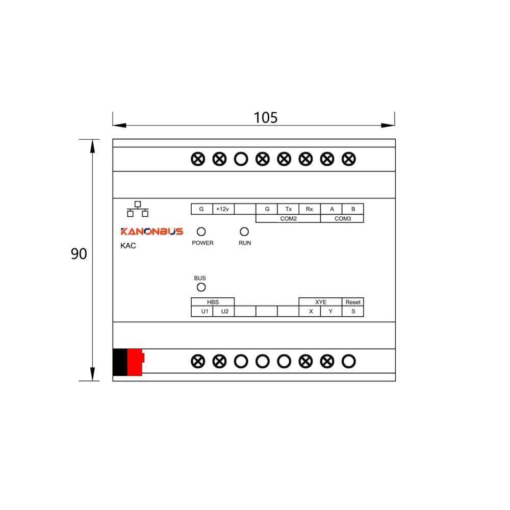 Bộ điều khiển điều hòa VRV/VRF KNX Kanonbus - KAC005 slide 9