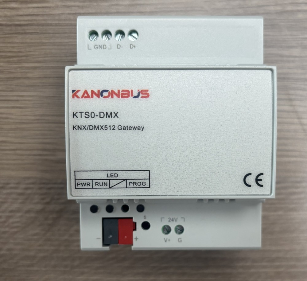 Bộ điều khiển KNX gateway DMX Kanonbus - KTS0-DMX slide 3