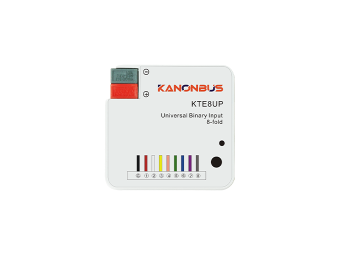 Mô-đun đầu vào công tắc cơ KNX Kanonbus - KTE8UP