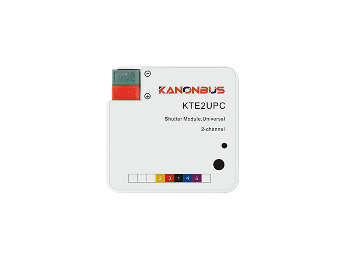 Mô-đun điều khiển rèm KNX Kanonbus - KTE2UPC