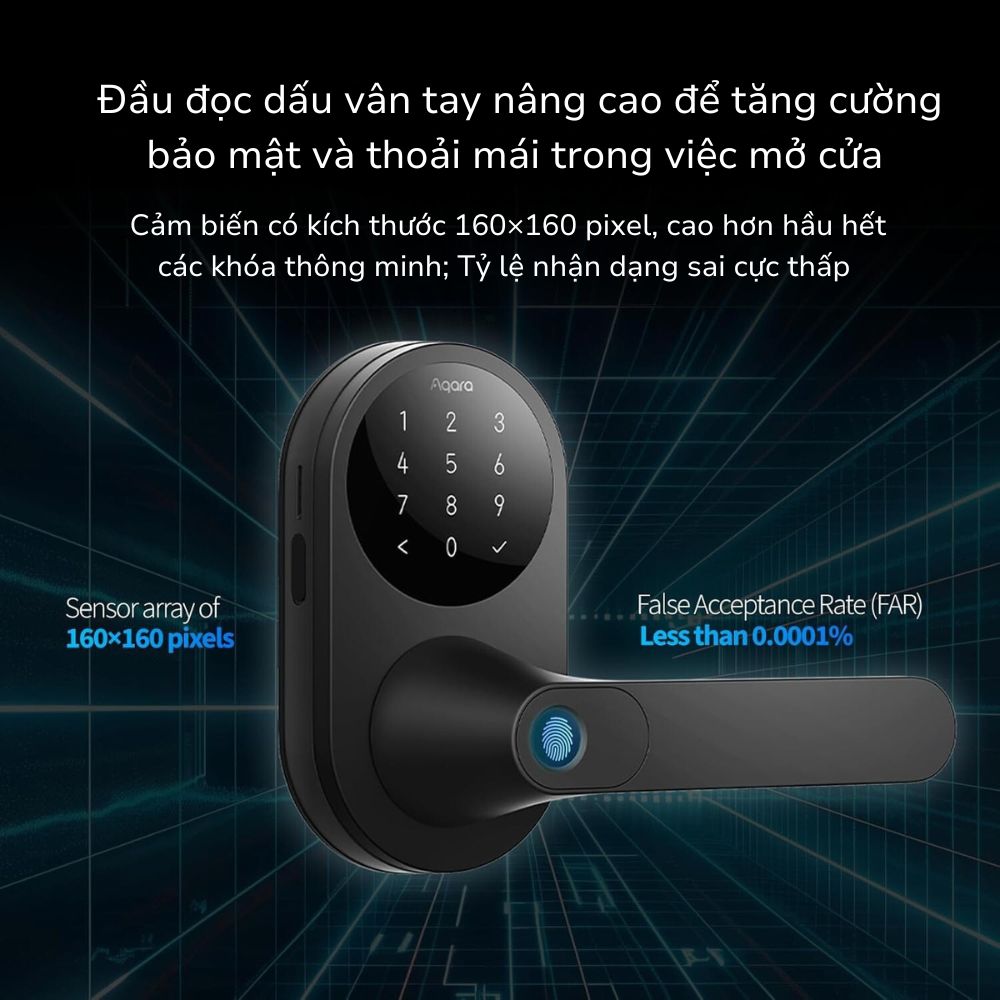 Khóa cửa thông minh U300 Matter Aqara - DL-D02D slide 7
