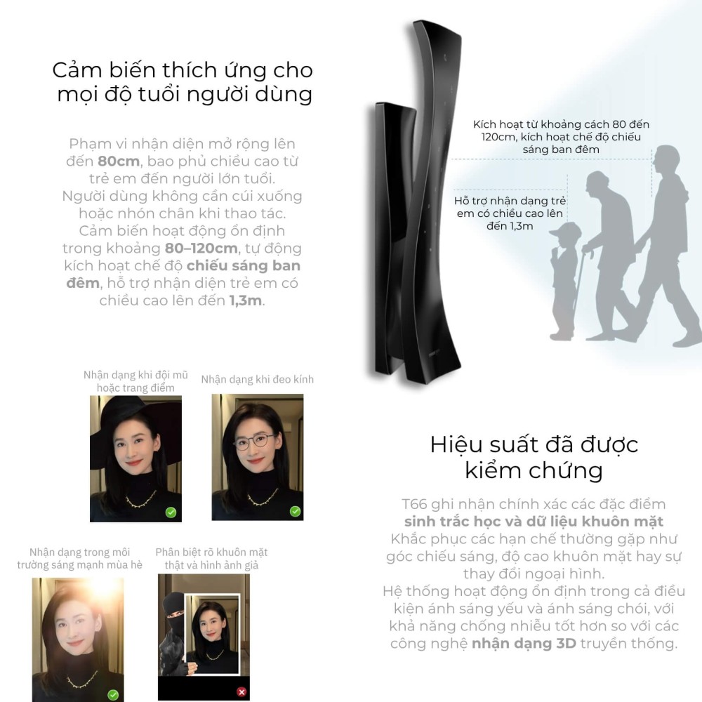 Khóa cửa thông minh vân tay tĩnh mạch T66 Moorgen 5