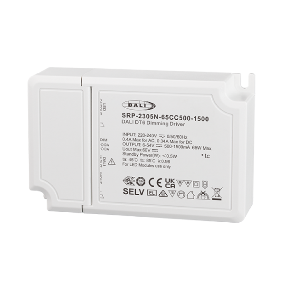 LED Driver DALI DT6  6-42V CC 1 kênh  Sunricher từ  12W đến 65W slide 5