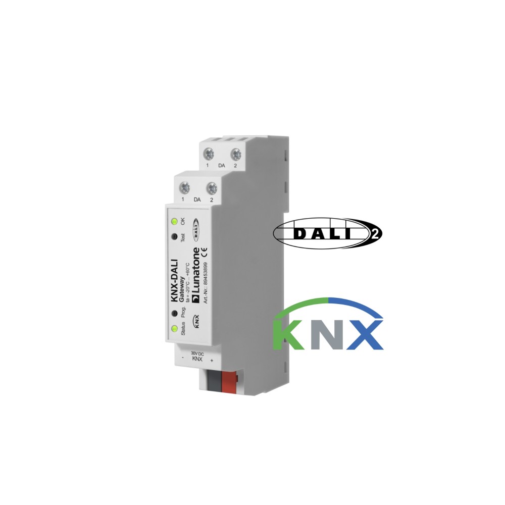 Bộ giao tiếp KNX với DALI Lunatone - KNX DALI-2 Gateway